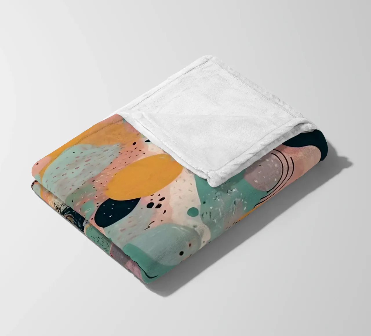 Abstract Pattern fleece blanket by Charnwood Prints
