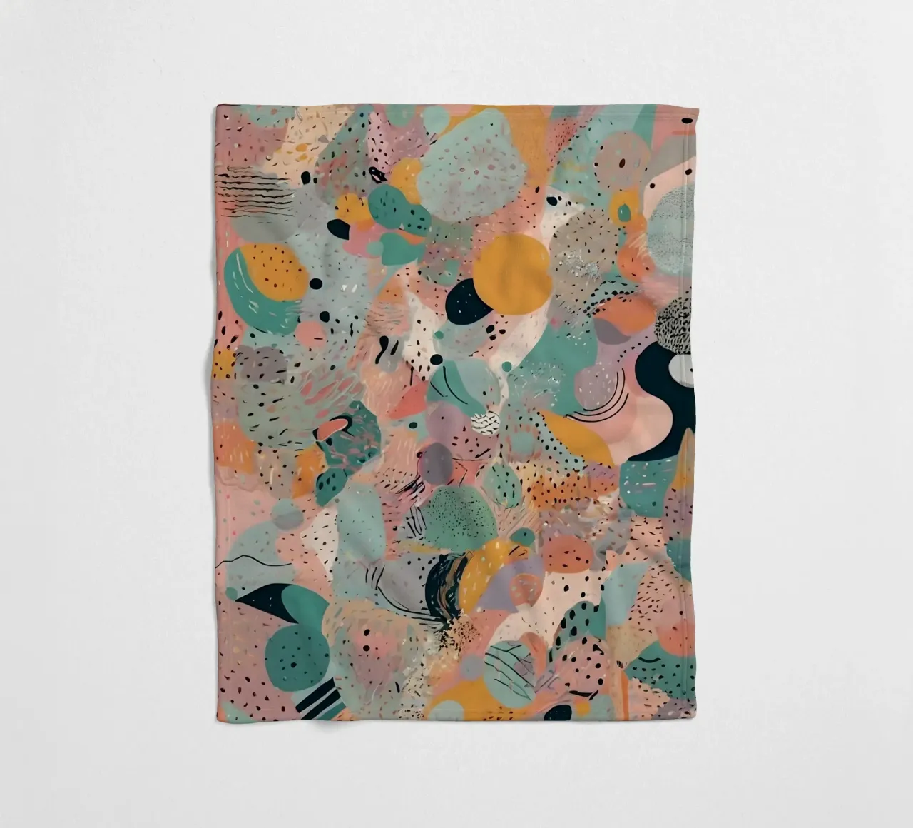 Abstract Pattern fleece blanket by Charnwood Prints