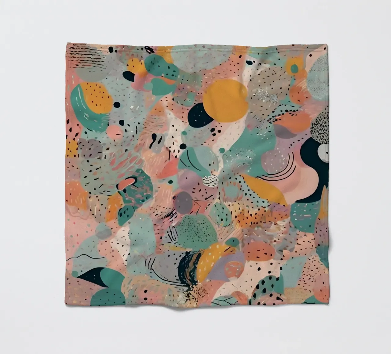 Abstract Pattern fleece blanket by Charnwood Prints