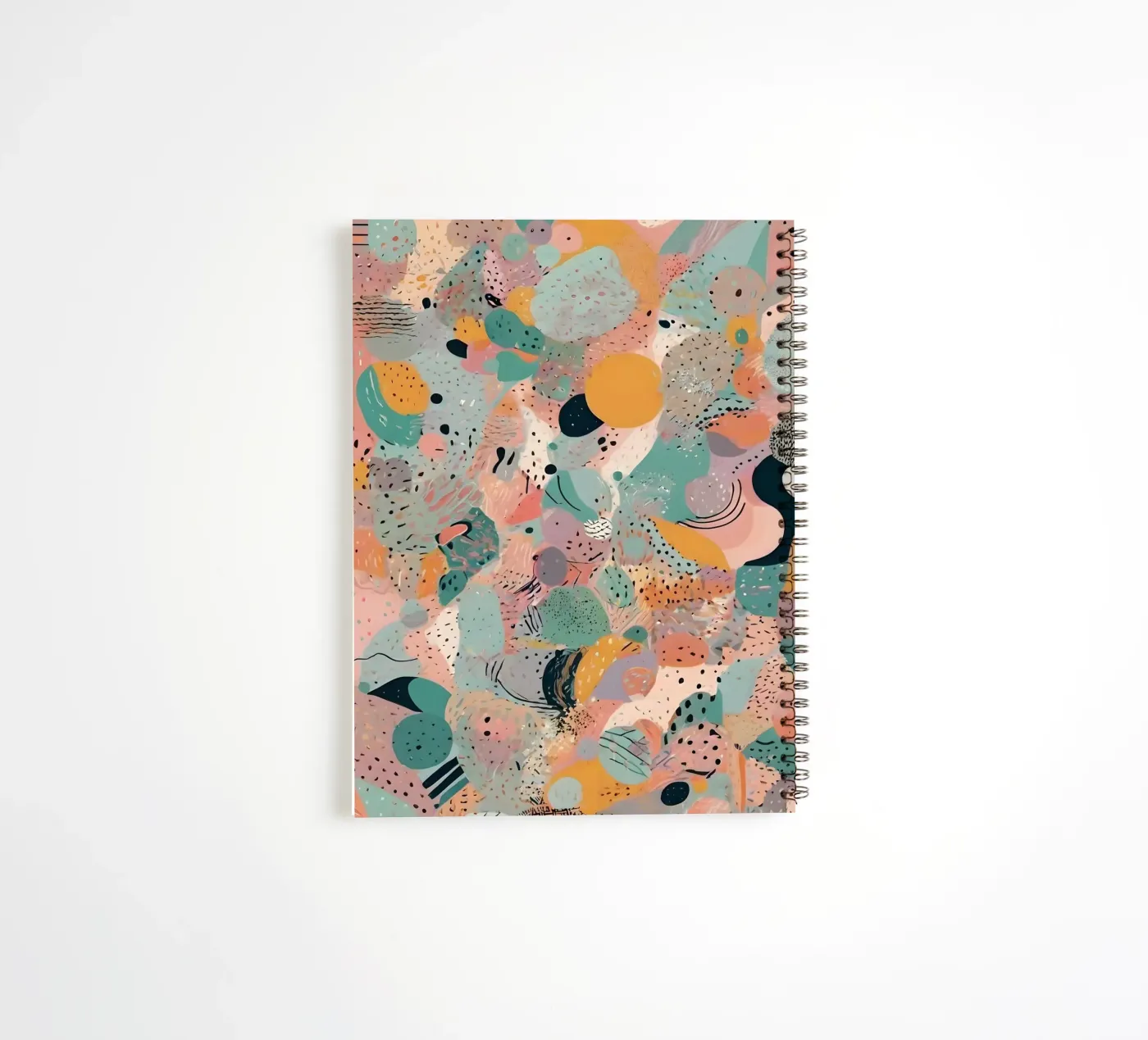 Abstract Pattern spiral notebook by Charnwood Prints