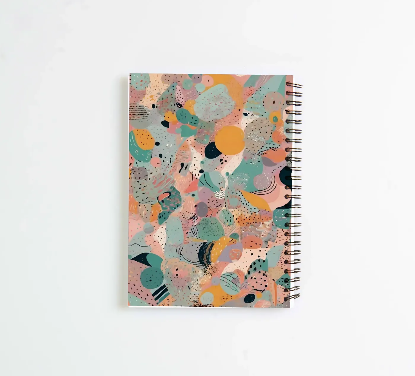 Abstract Pattern spiral notebook by Charnwood Prints
