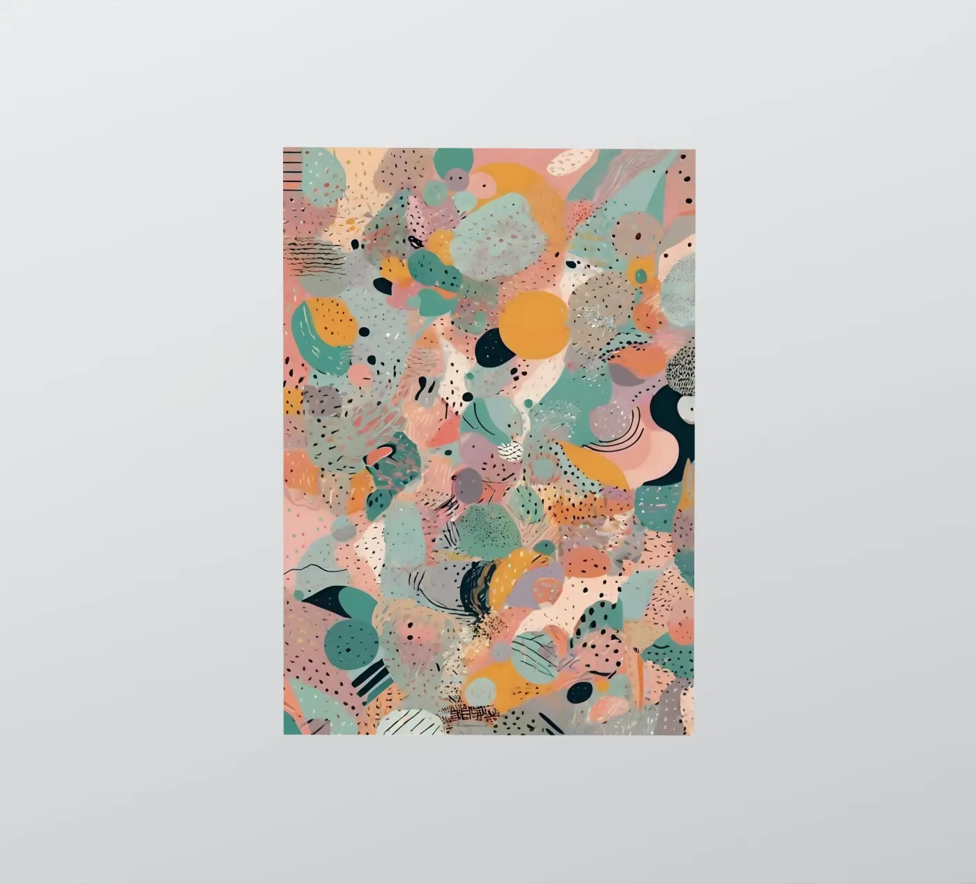 Abstraktes Muster Sticker von Charnwood Prints