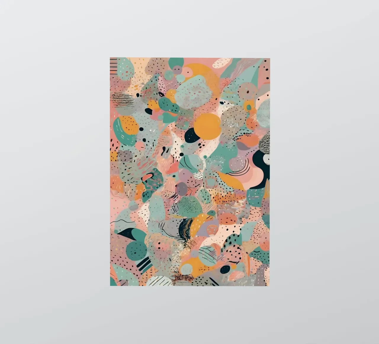 Abstract Pattern sticker by Charnwood Prints