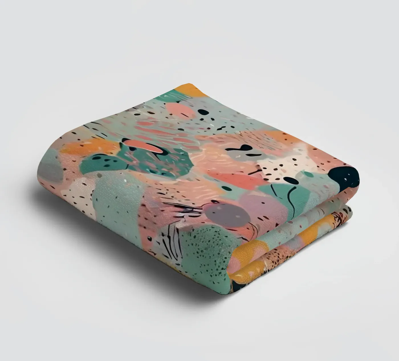 Motif abstrait serviette de bain de Charnwood Prints