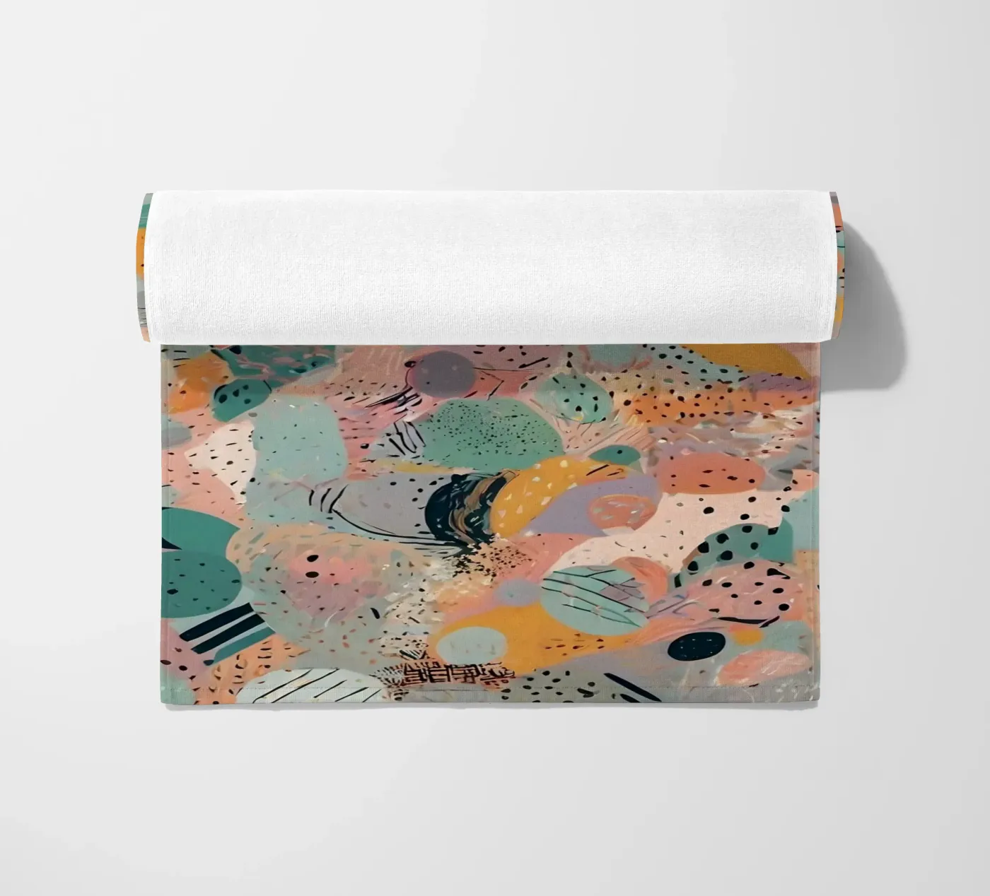 Abstraktes Muster Strandtuch von Charnwood Prints