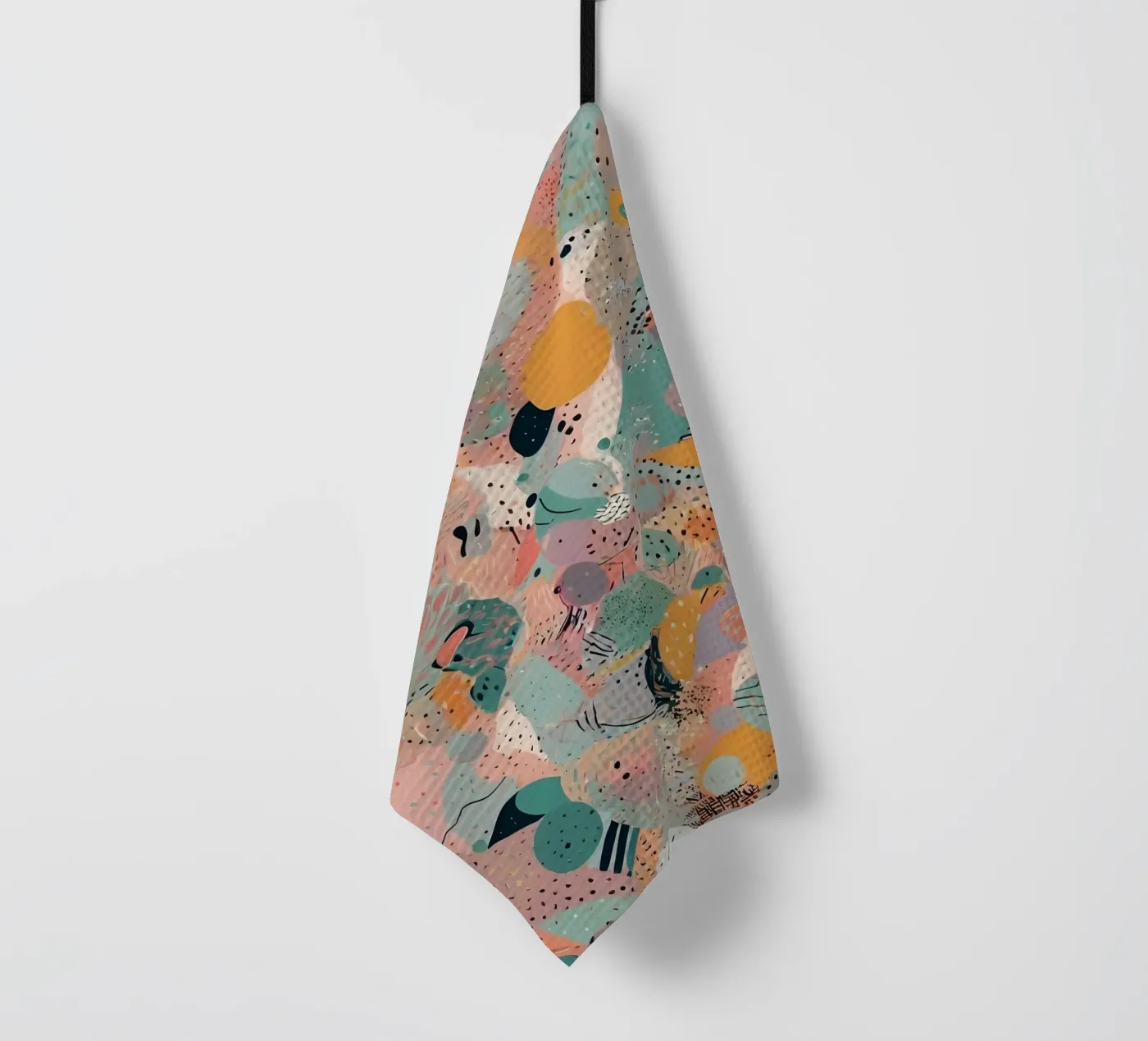Abstract Pattern tea towel by Charnwood Prints
