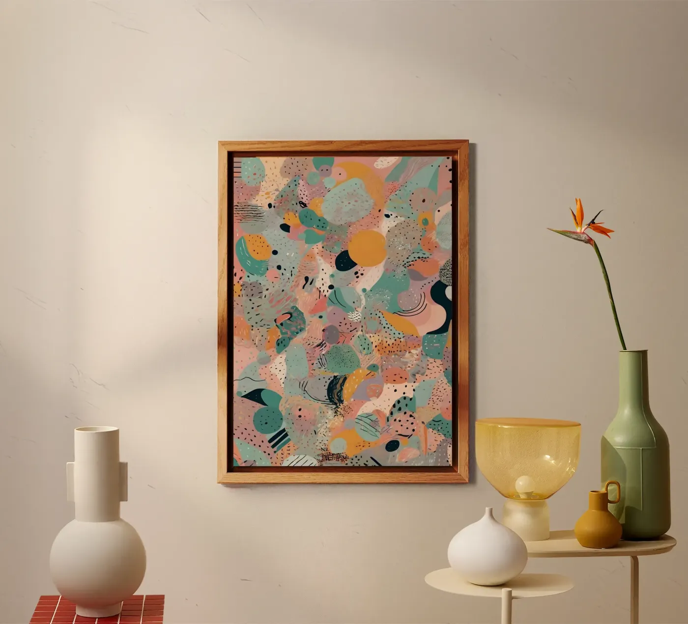 Abstract Pattern forex plate by Charnwood Prints
