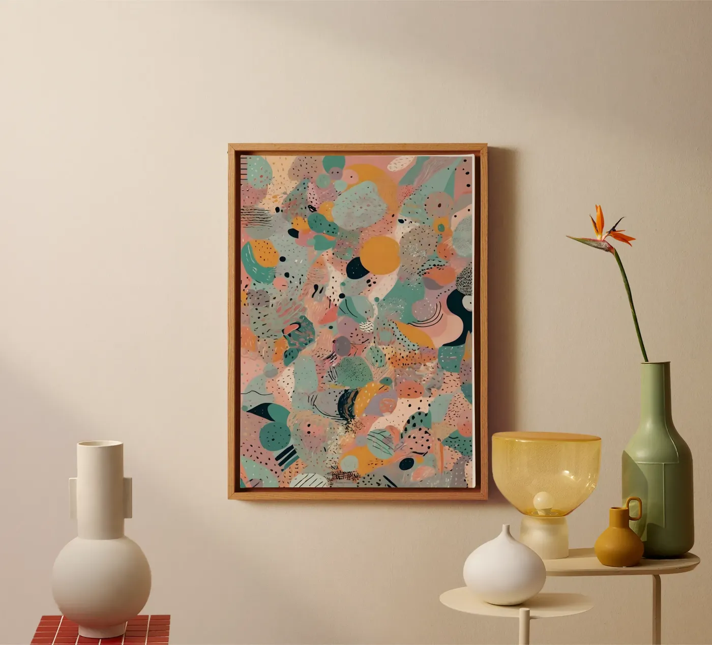 Modello astratto tela da Charnwood Prints