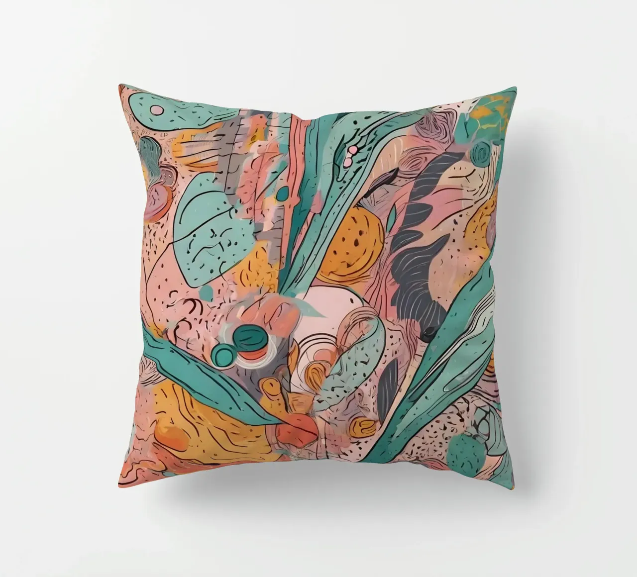 Abstract Pattern decorative cushion by Charnwood Prints