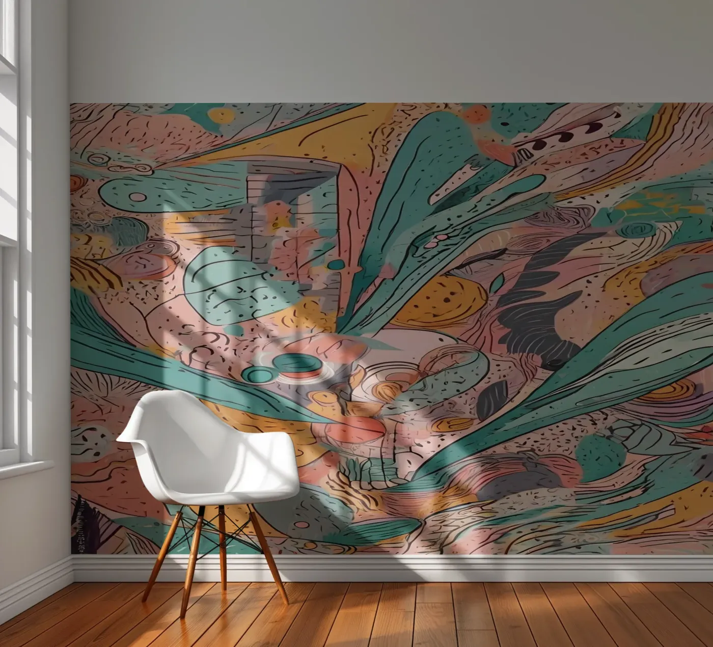 Abstract Pattern carta da parati fotografica da Charnwood Prints