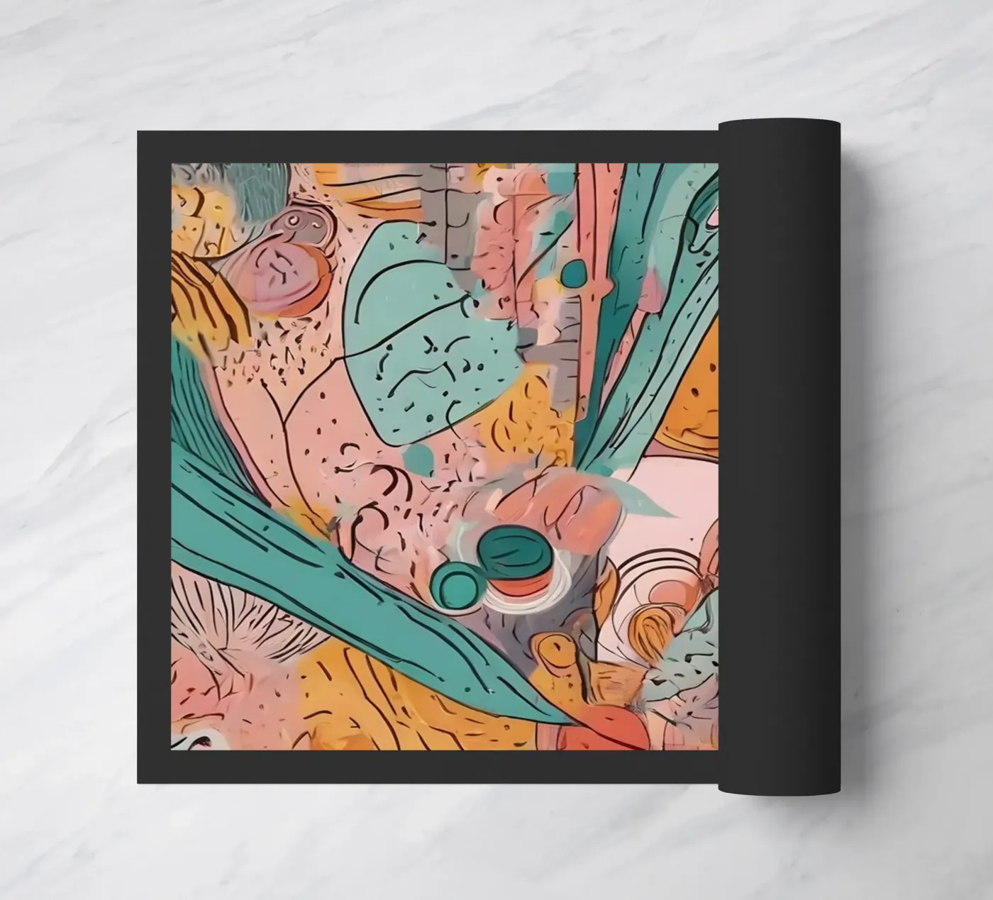 Abstract Pattern Fußmatte von Charnwood Prints