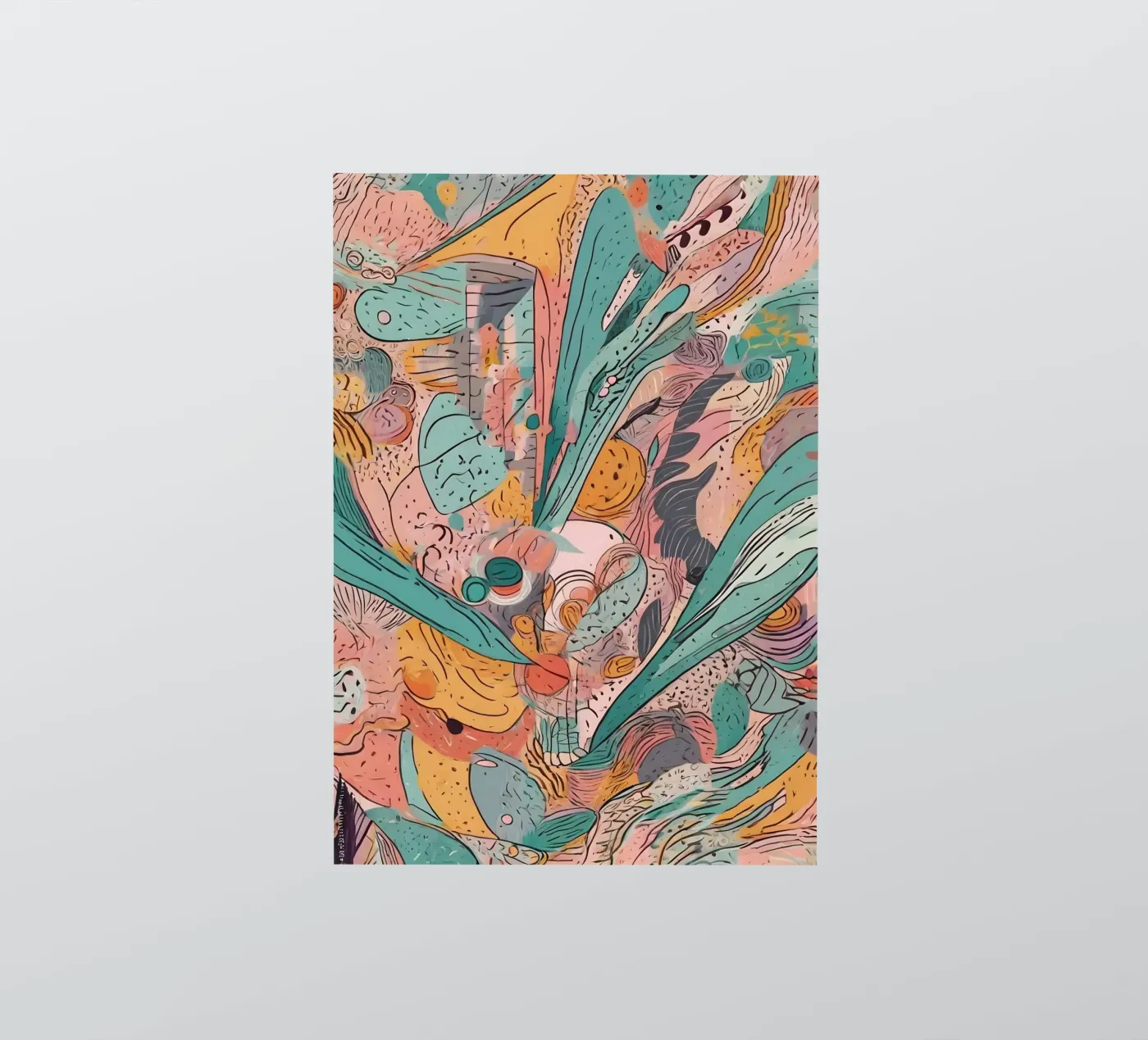 Abstract Pattern sticker by Charnwood Prints