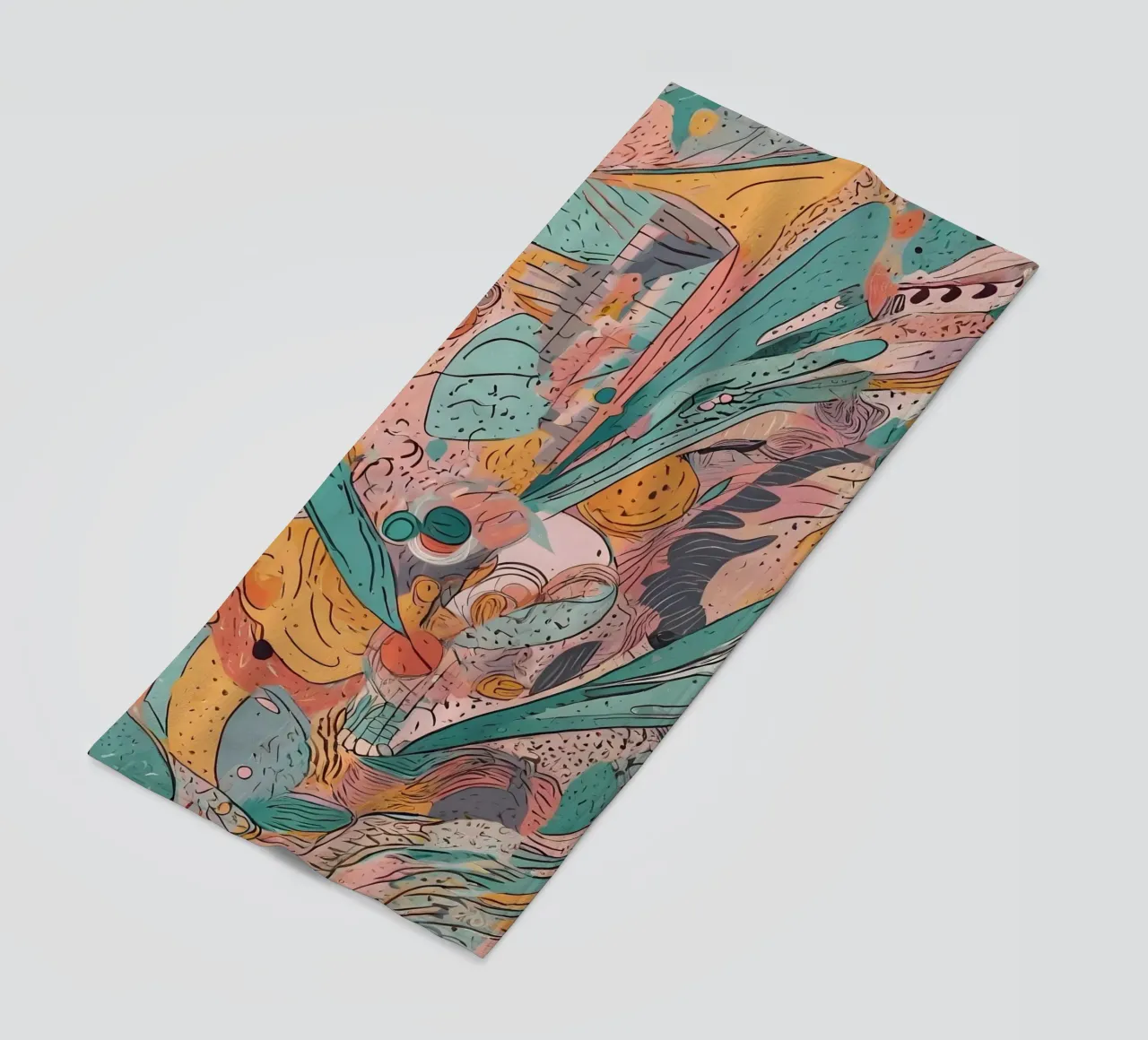 Abstract Pattern beach towel by Charnwood Prints