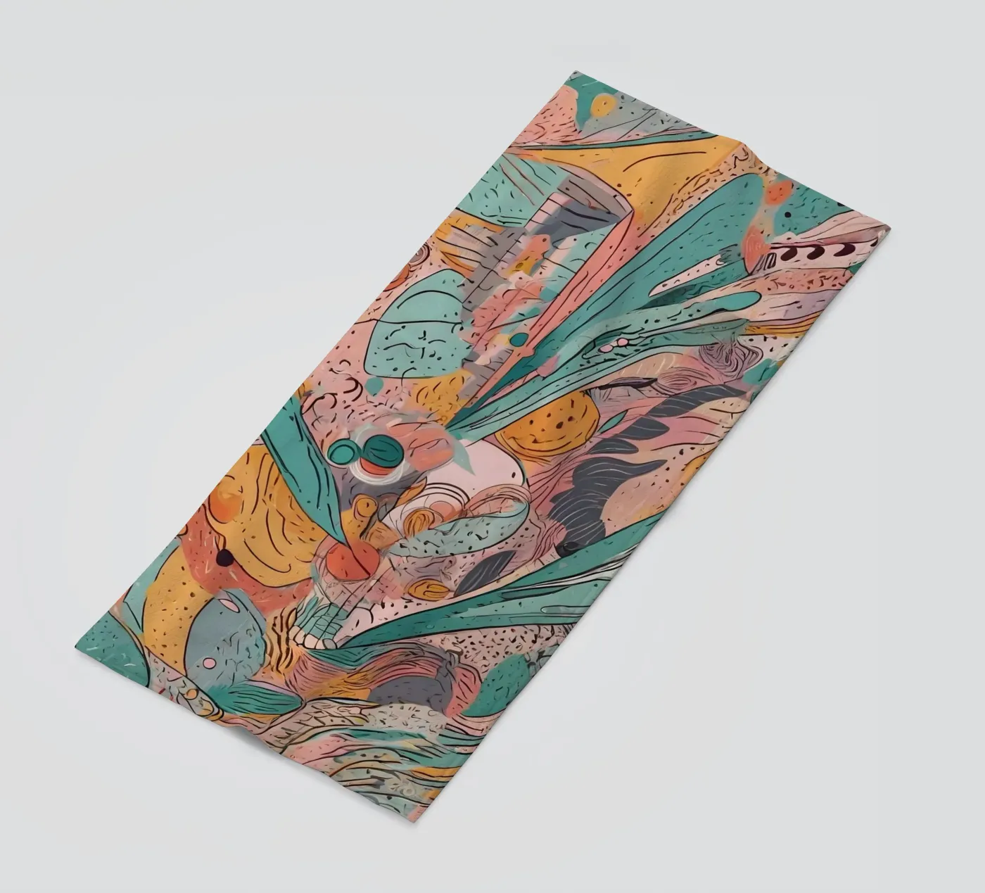 Motif abstrait serviette de plage de Charnwood Prints