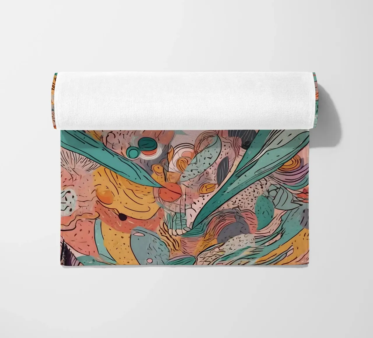 Abstract Pattern beach towel by Charnwood Prints