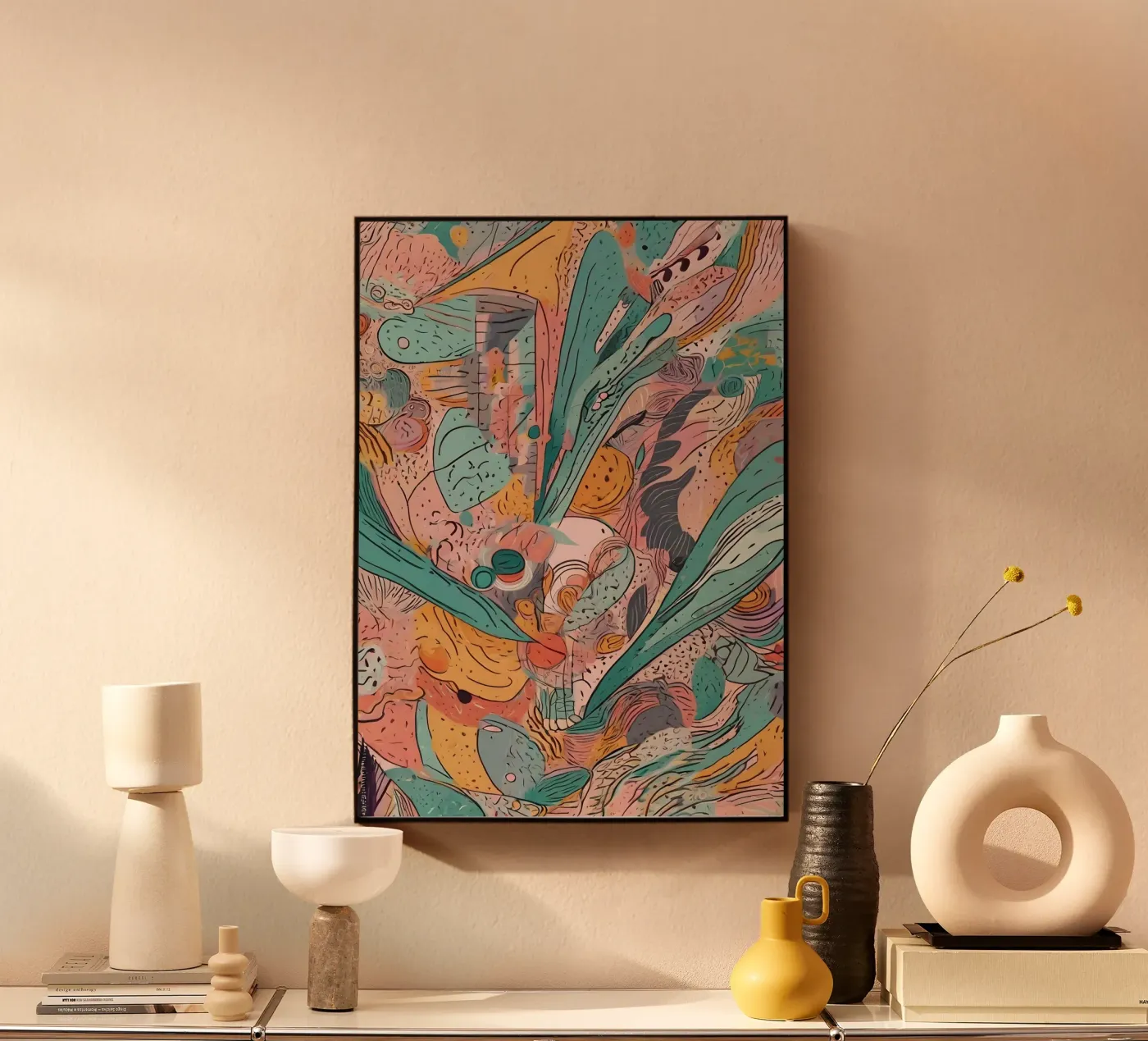 Modello astratto pannello forex da Charnwood Prints