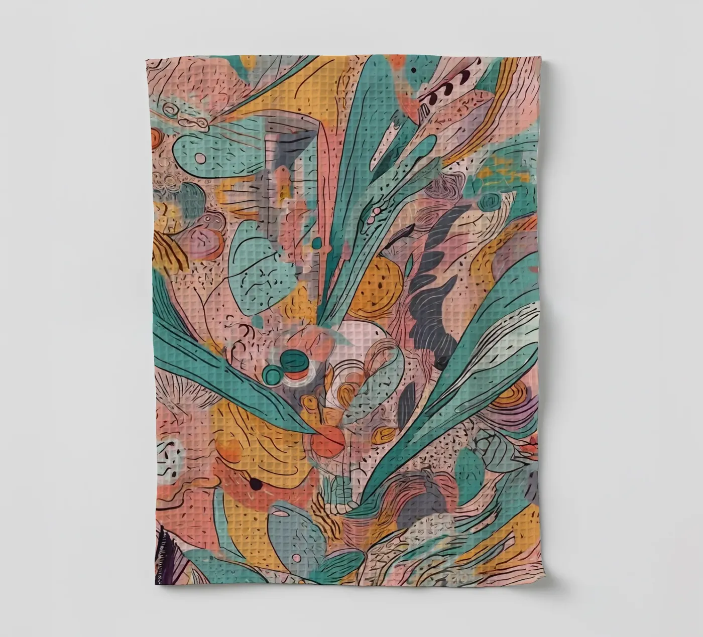 Modello astratto canovaccio da cucina da Charnwood Prints