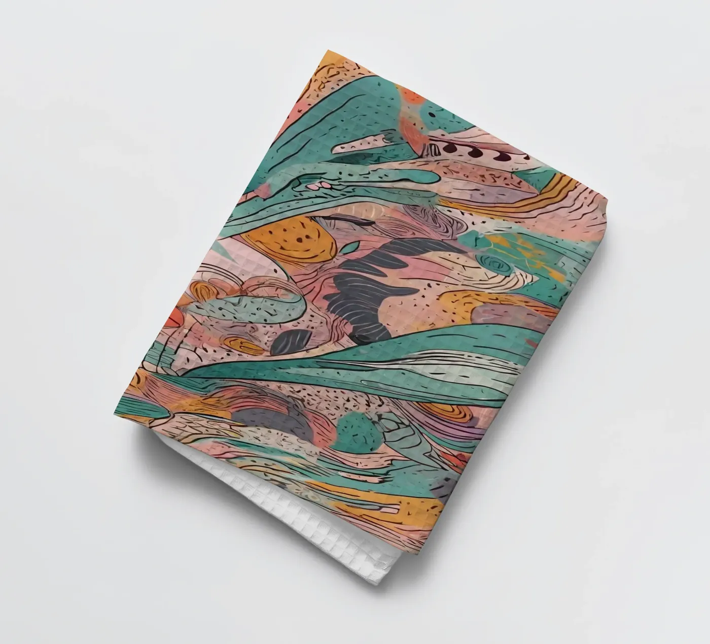 Modello astratto canovaccio da cucina da Charnwood Prints