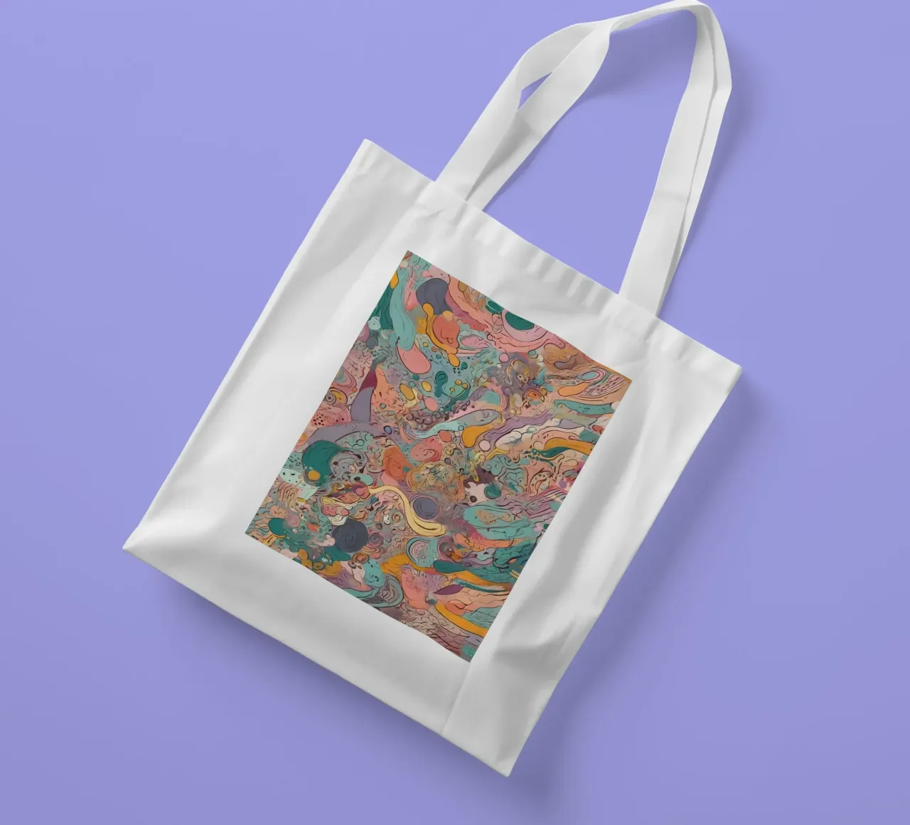 Abstract Pattern tote bag by Charnwood Prints