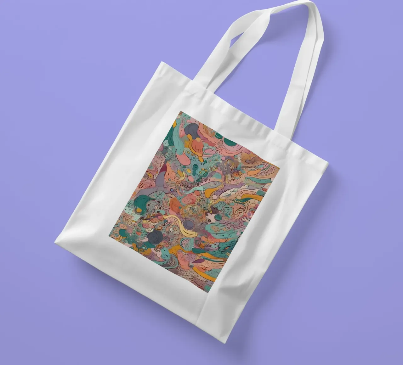 Abstract Pattern tote bag by Charnwood Prints