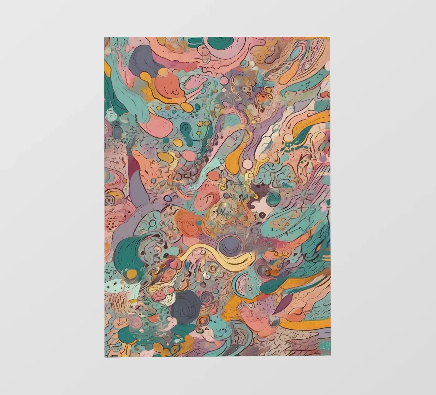 Abstraktes Muster Backlit Folie von Charnwood Prints