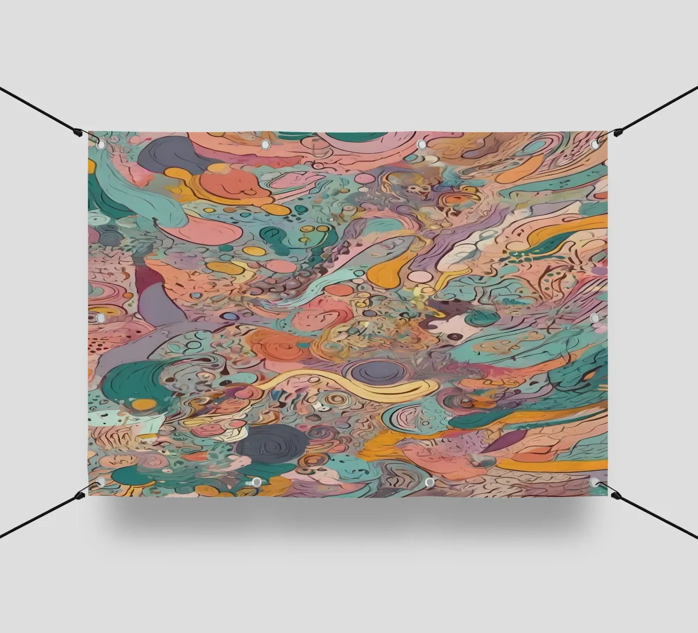 Abstract Pattern PVC Plane von Charnwood Prints