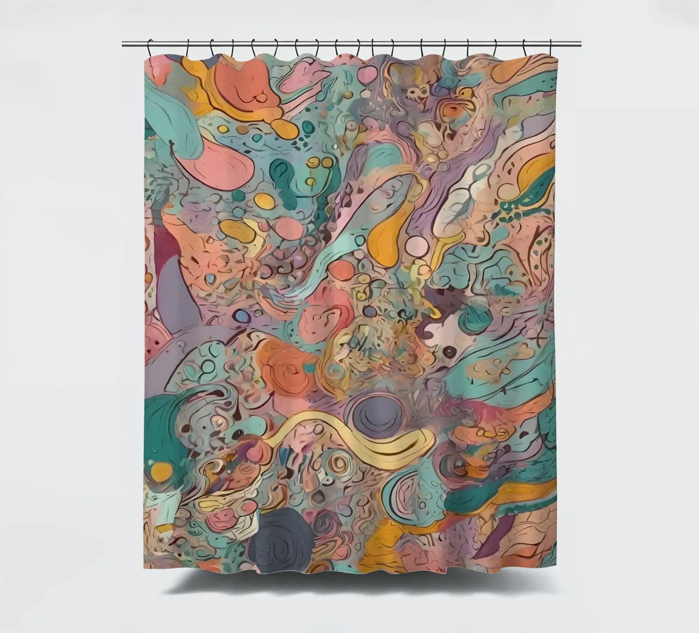 Modello astratto tenda da doccia da Charnwood Prints