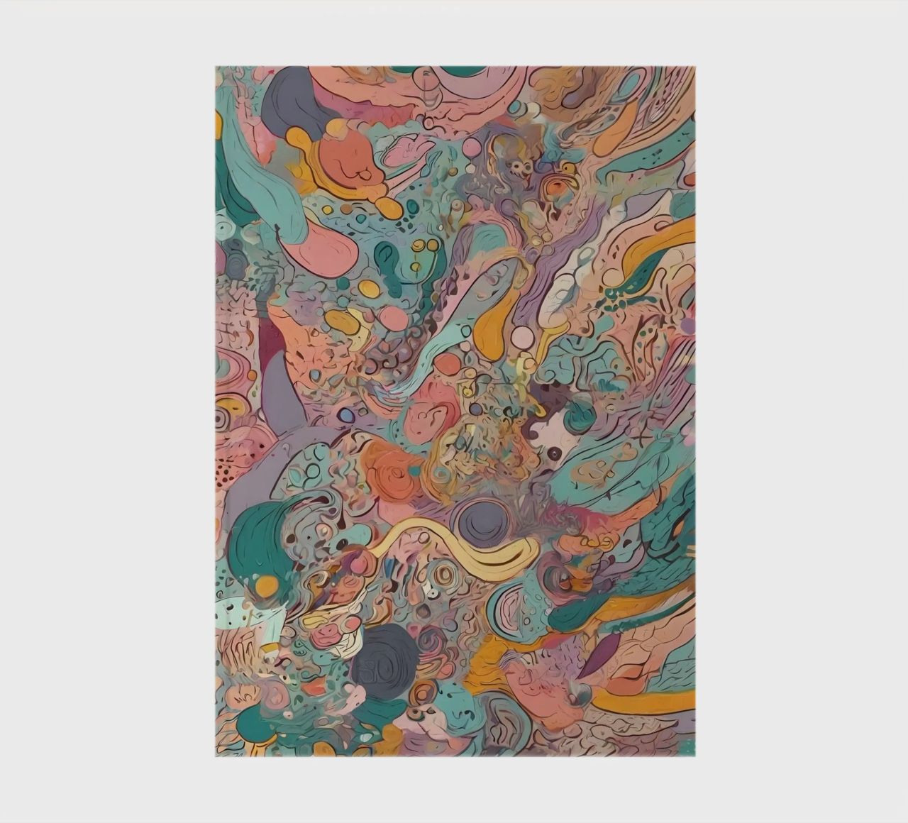 Abstract Pattern notebook by Charnwood Prints