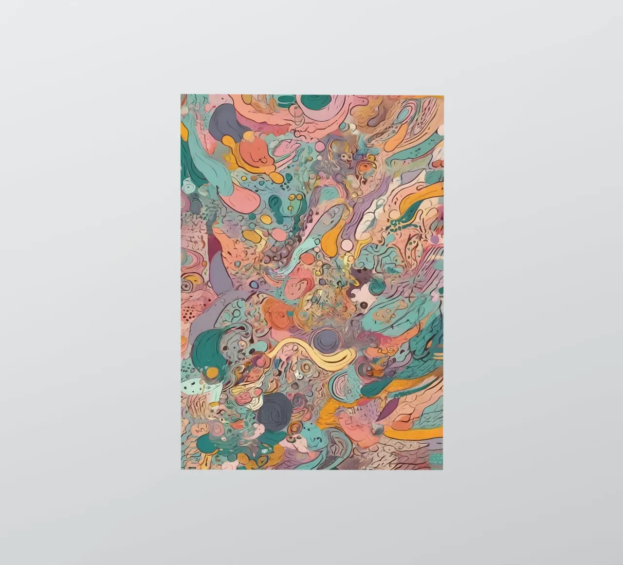 Abstract Pattern sticker by Charnwood Prints