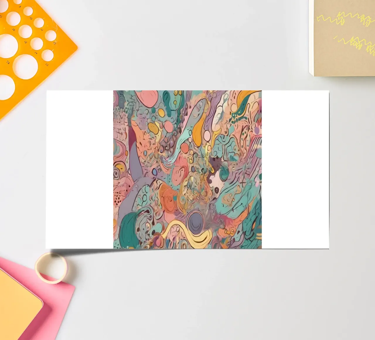 Abstract Pattern sticker sheet by Charnwood Prints