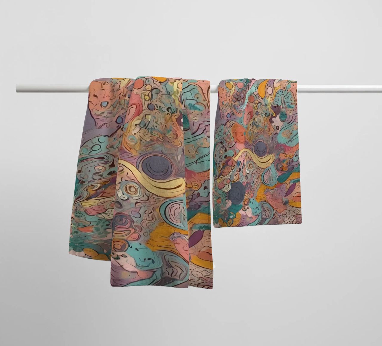 Abstract Pattern towel by Charnwood Prints