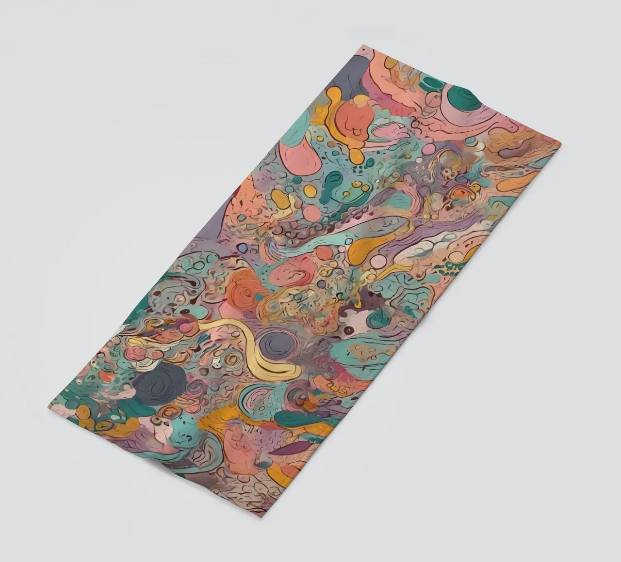Abstract Pattern beach towel by Charnwood Prints