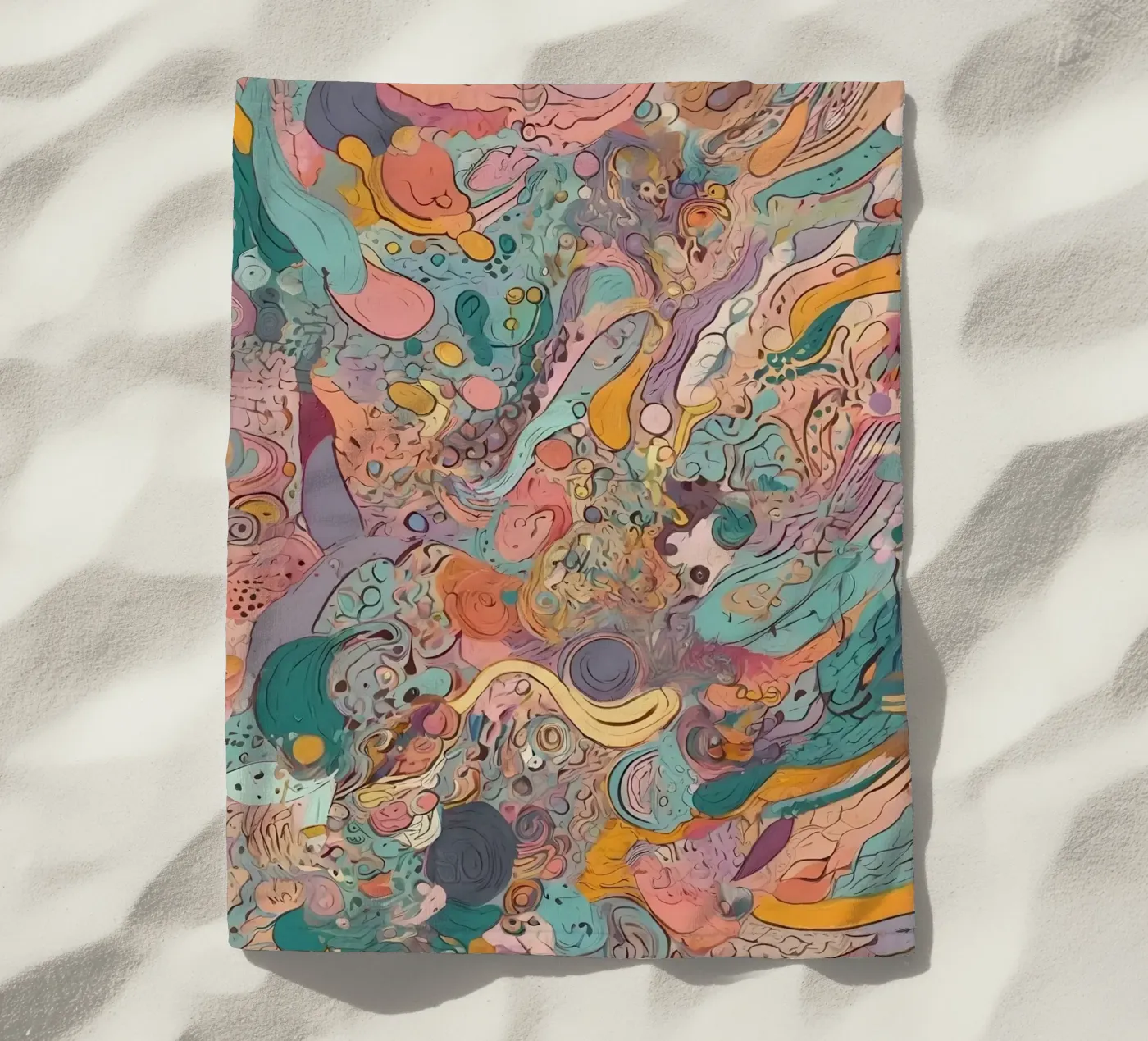 Modello astratto telo mare da Charnwood Prints