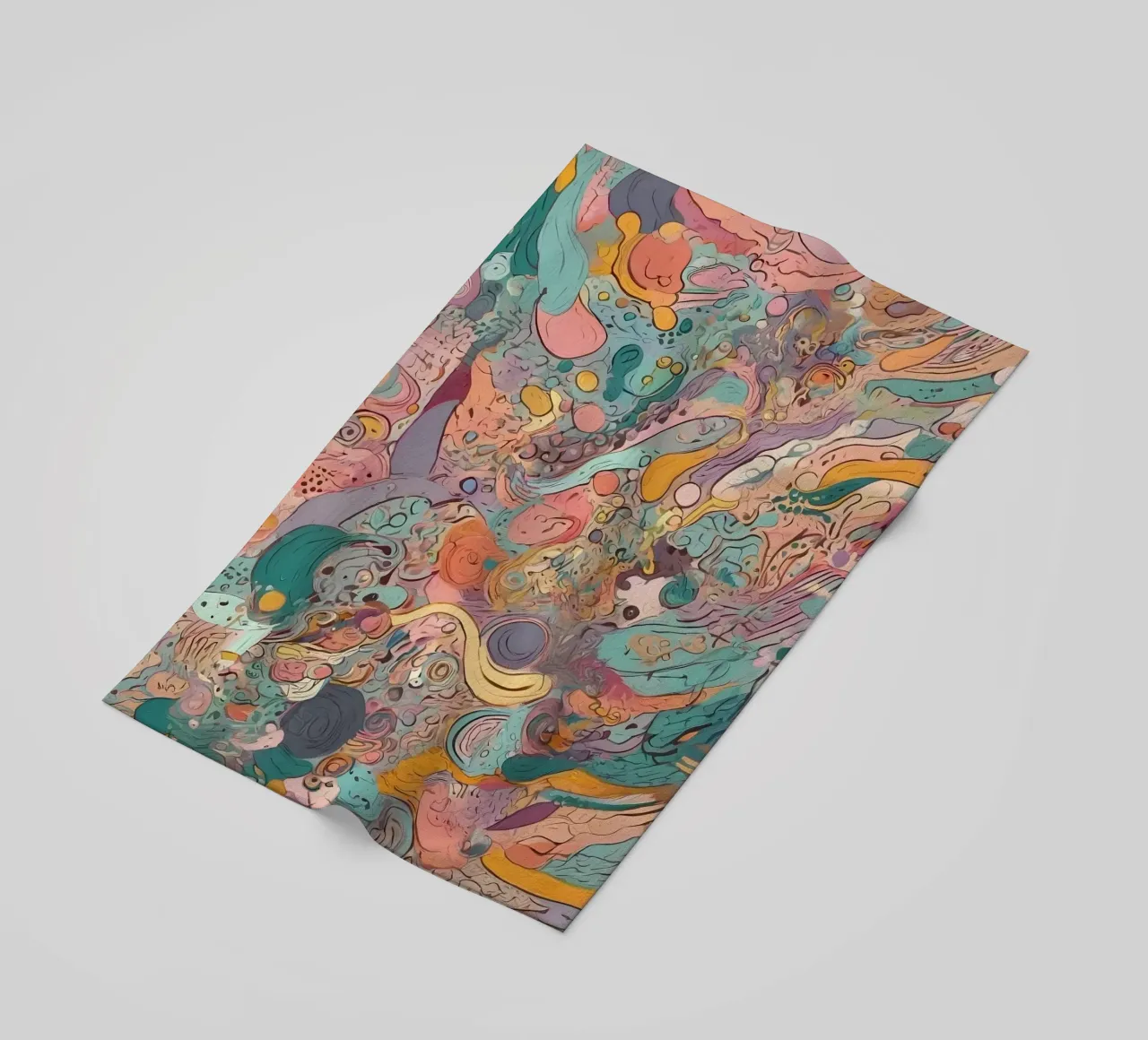 Abstract Pattern beach towel by Charnwood Prints