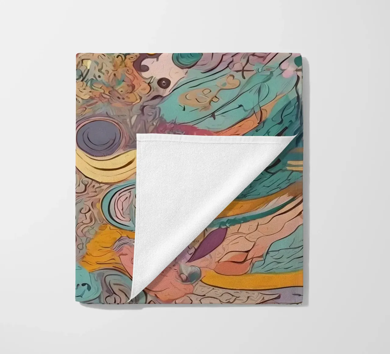 Abstract Pattern beach towel by Charnwood Prints