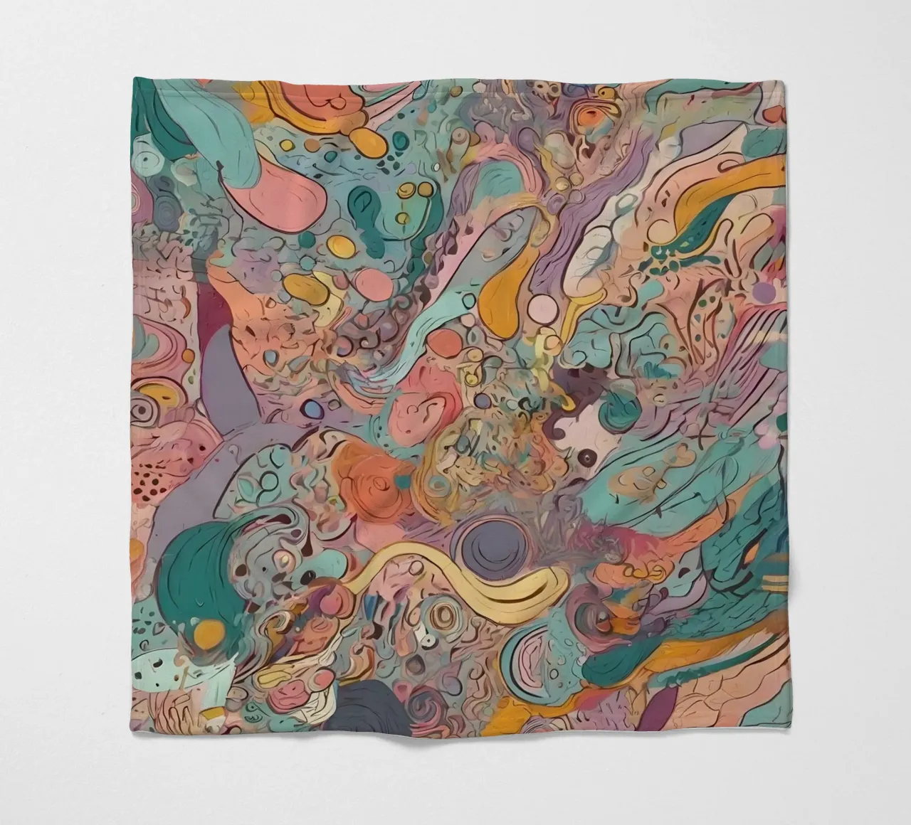 Abstract Pattern fleece blanket by Charnwood Prints