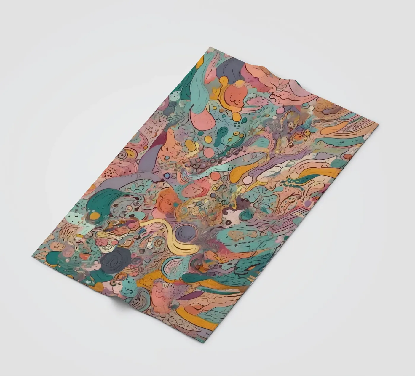 Modello astratto coperta in pile da Charnwood Prints