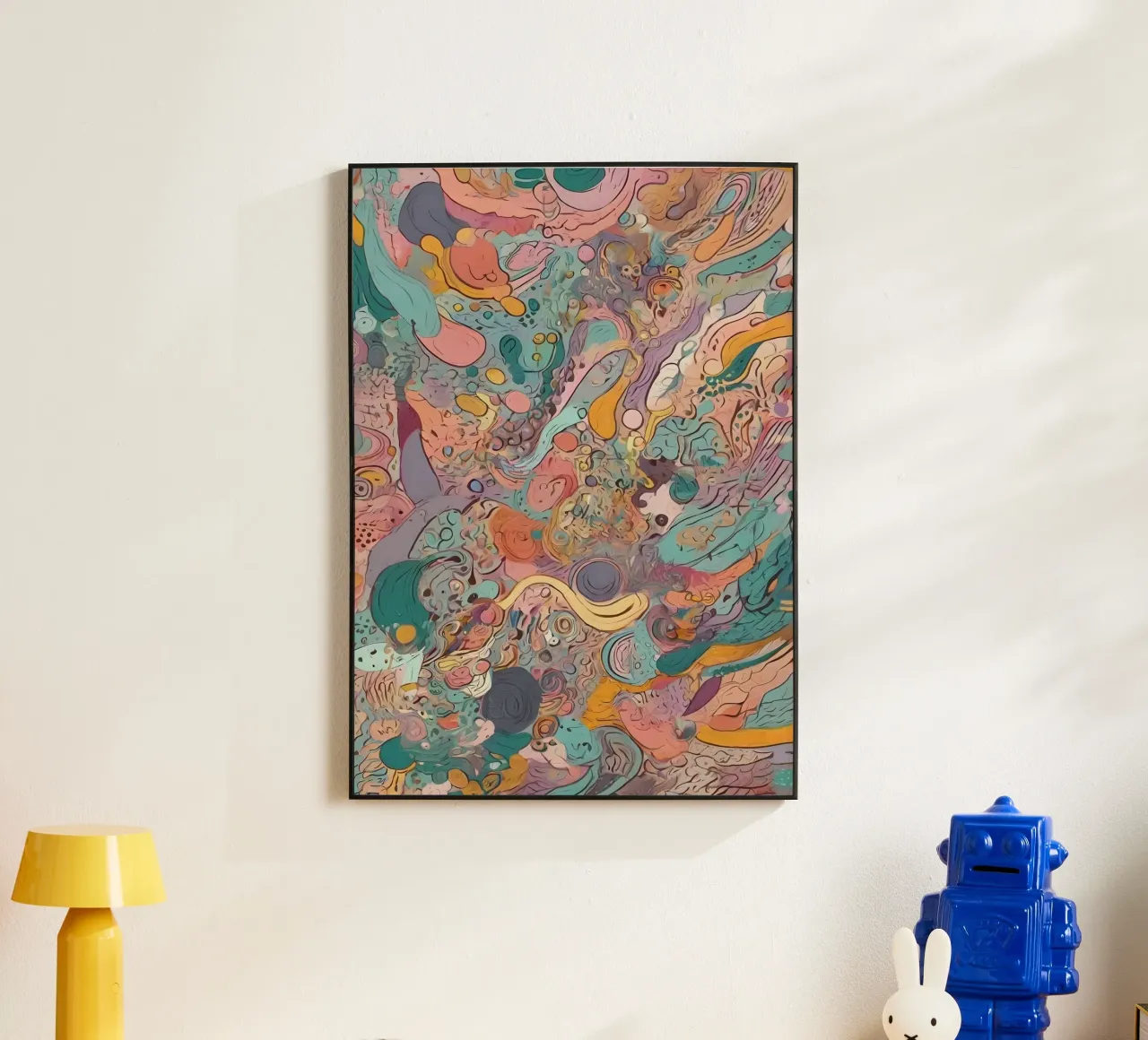 Abstract Pattern alu-dibond by Charnwood Prints