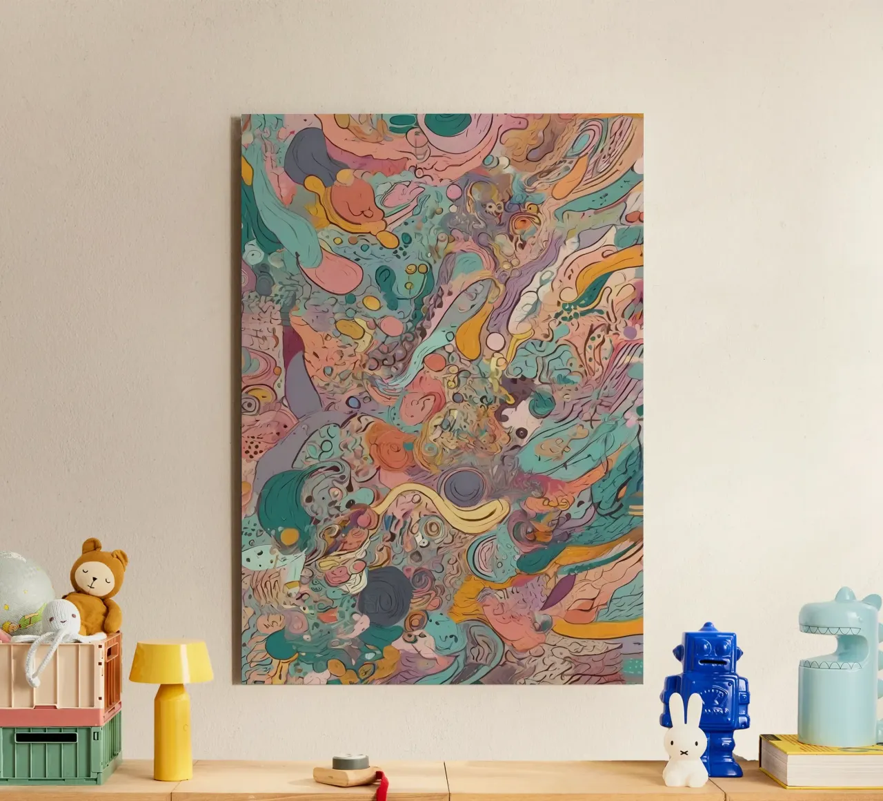 Abstract Pattern alu-dibond by Charnwood Prints