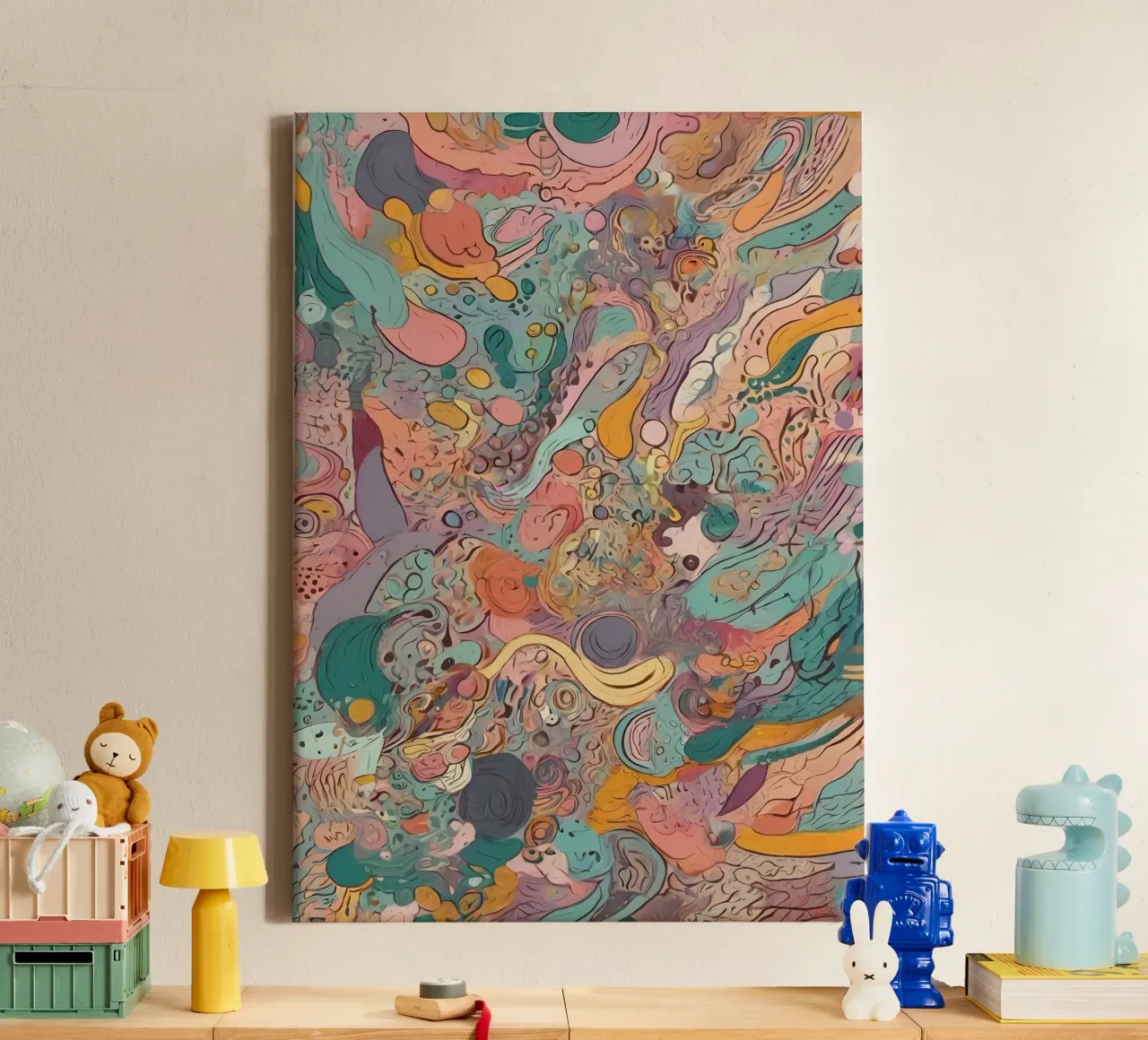 Abstract Pattern canvas by Charnwood Prints