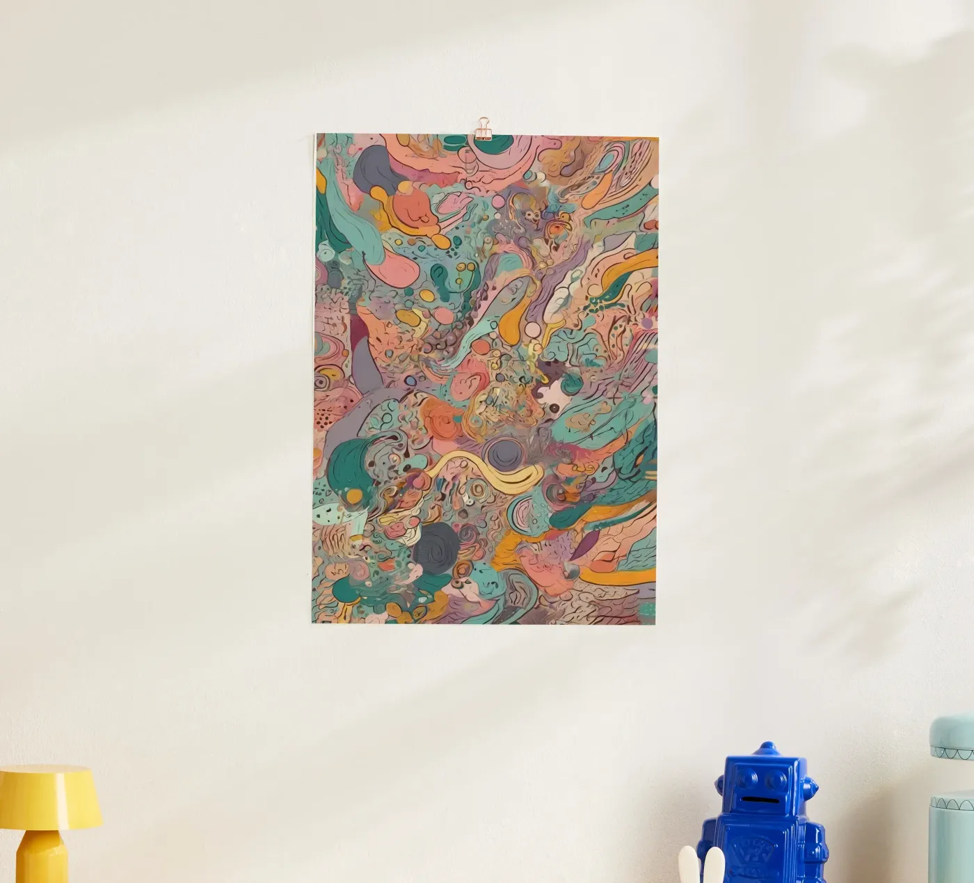Abstract Pattern Poster von Charnwood Prints
