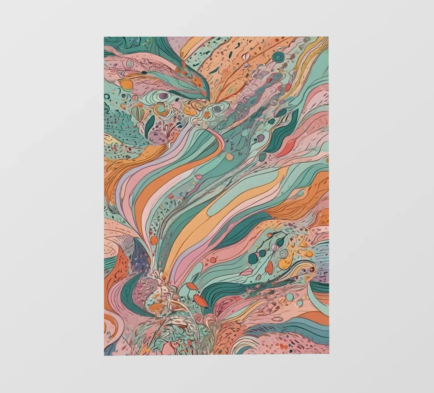 Abstract Pattern Backlit Folie von Charnwood Prints