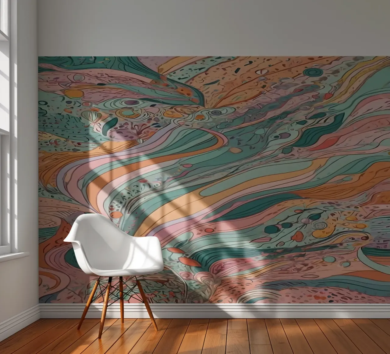 Abstract Pattern photo wallpaper by Charnwood Prints