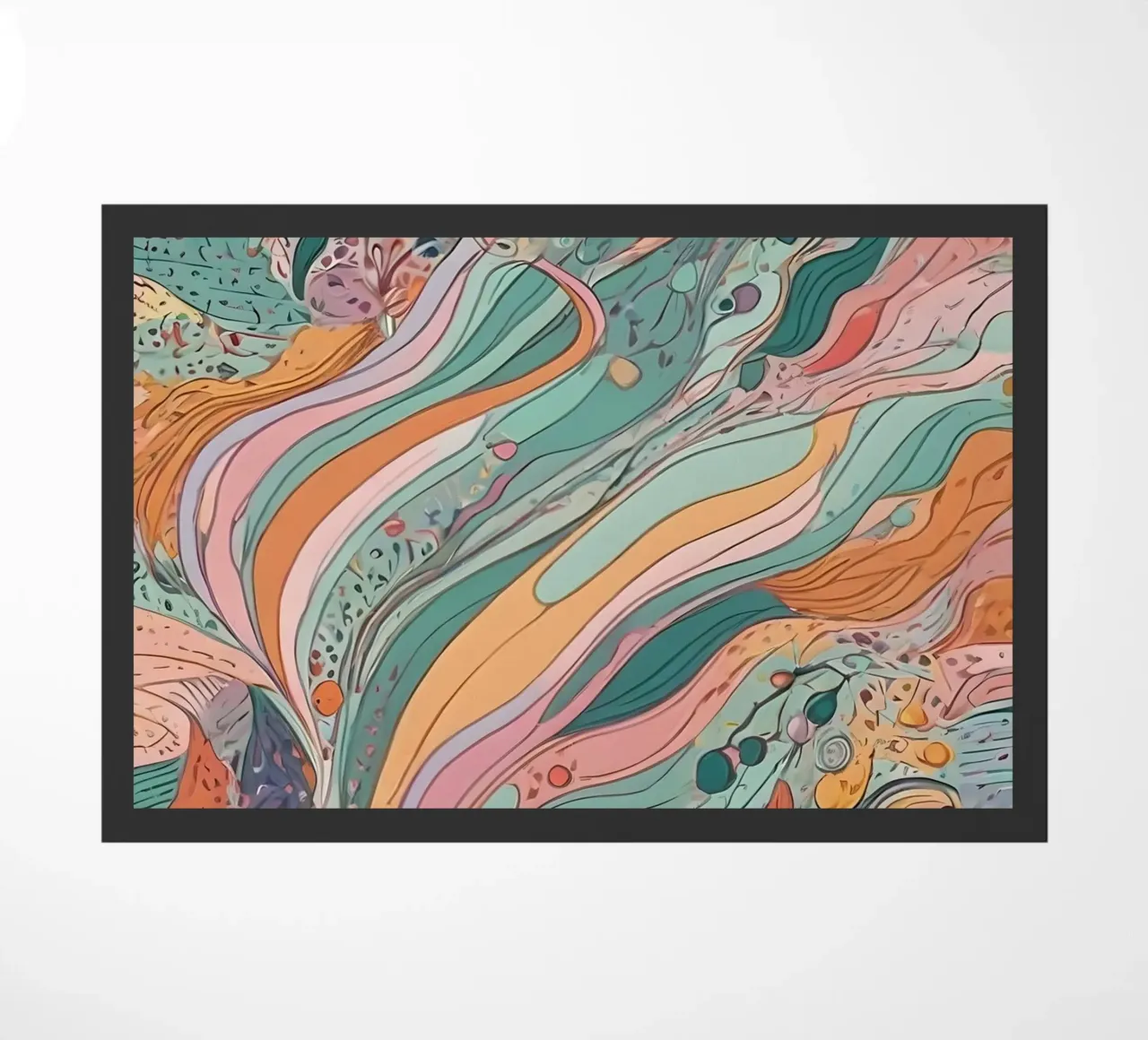 Abstract Pattern doormat by Charnwood Prints