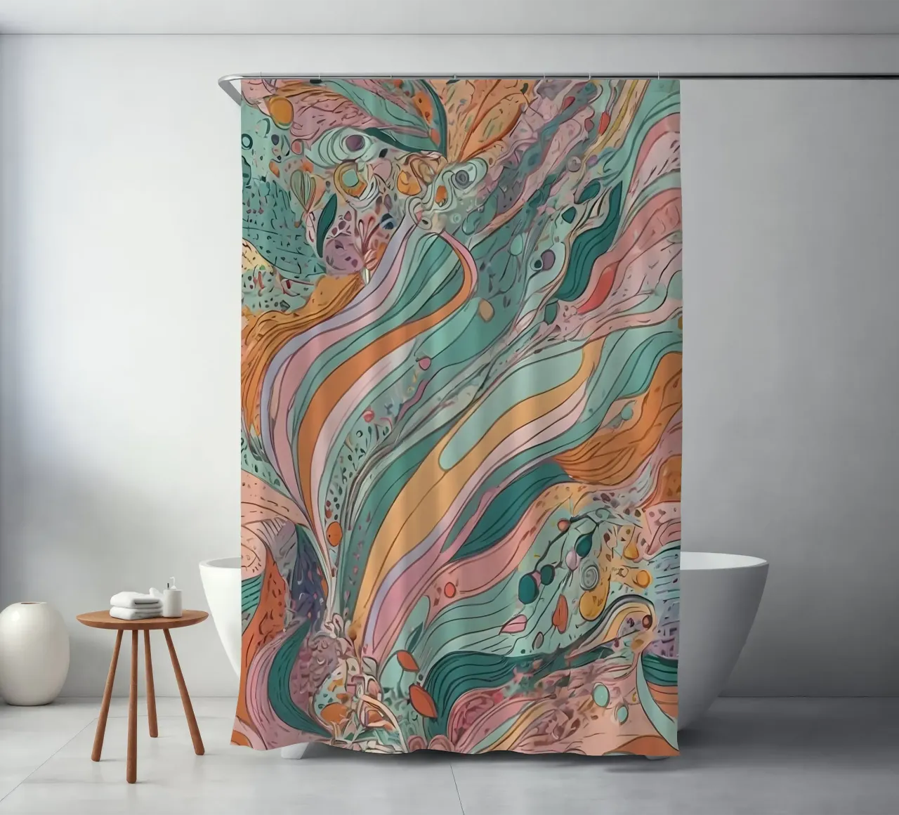 Abstract Pattern douchegordijn van Charnwood Prints