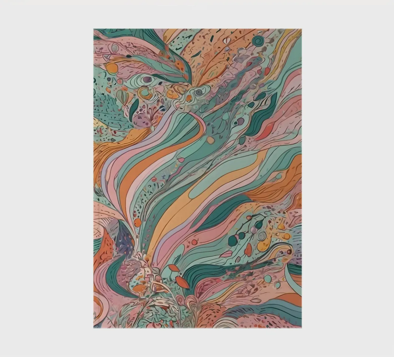 Abstract Pattern notebook by Charnwood Prints