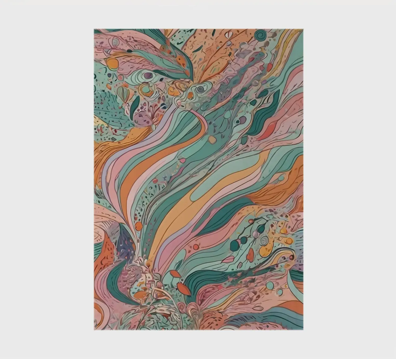 Abstract Pattern notebook by Charnwood Prints