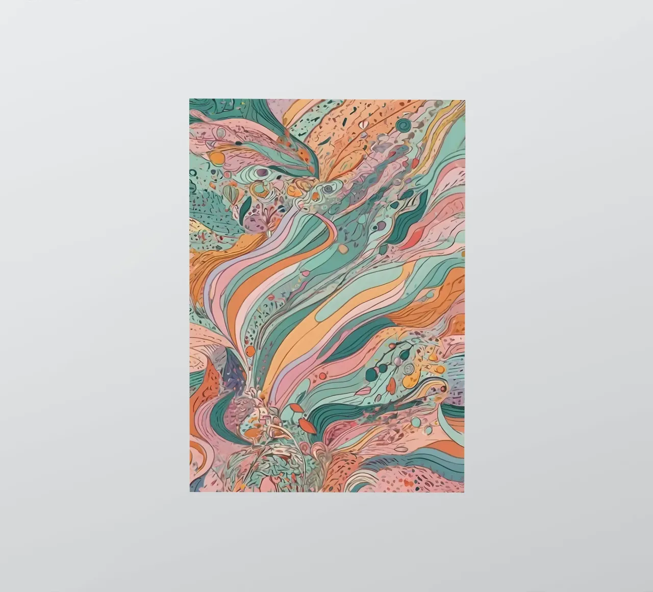 Abstract Pattern sticker by Charnwood Prints