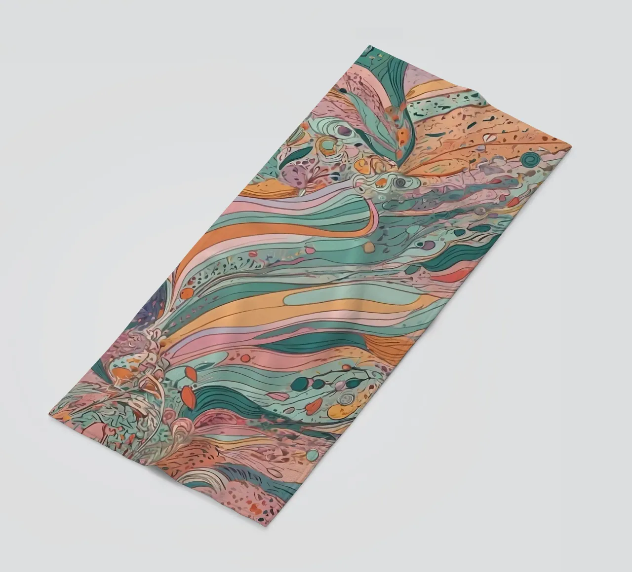 Abstract Pattern beach towel by Charnwood Prints