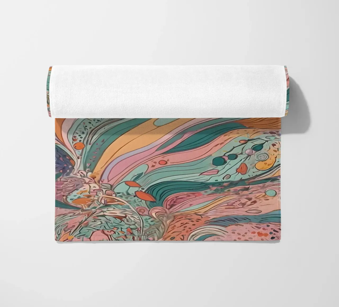 Abstract Pattern beach towel by Charnwood Prints
